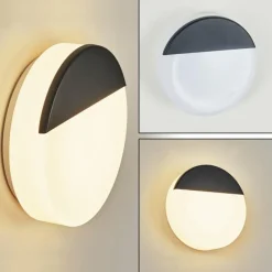 hofstein Applique murale d'extérieur Eppeland LED Noir, 1 lumière