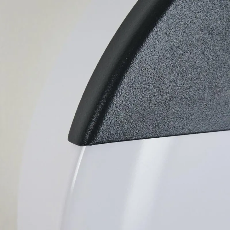 hofstein Applique murale d'extérieur Eppeland LED Noir, 1 lumière