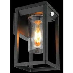 Luminaires Globo Lighting Applique murale d'extérieur Globo CANDELA Noir, 1 lumière