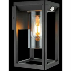 Luminaires Globo Lighting Applique murale d'extérieur Globo CANDELA Noir, 1 lumière