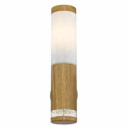 Lampes En Bois-Luminaires Globo Lighting Applique murale d'extérieur Globo JAICY Couleur bois, 1 lumière