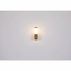 Lampes En Bois-Luminaires Globo Lighting Applique murale d'extérieur Globo JAICY Couleur bois, 1 lumière