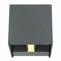 Luminaires Globo Lighting Applique murale d'extérieur Globo VERONIKA LED Anthracite, 1 lumière