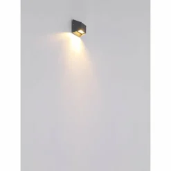 Luminaires Globo Lighting Applique murale d'extérieur Globo HONNA LED Anthracite, 1 lumière