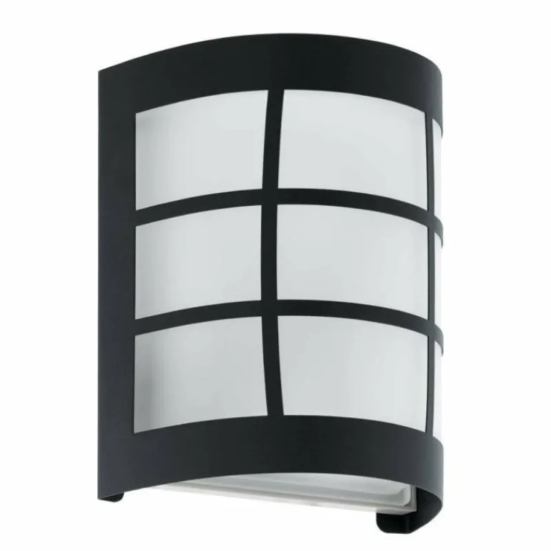 Luminaires Eglo Applique murale d'extérieur Eglo CERNO LED Noir, 1 lumière