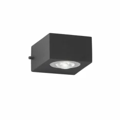 Luminaires Fischer & Honsel Applique murale d'extérieur Fischer-Honsel Helsinki LED Noir, 2 lumières