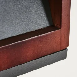 hofstein Applique murale d'extérieur Byremo Bois foncé, Noir, 1 lumière