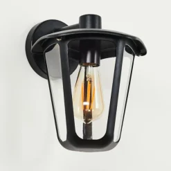 hofstein Applique murale d'extérieur Venneshamm Noir, 1 lumière