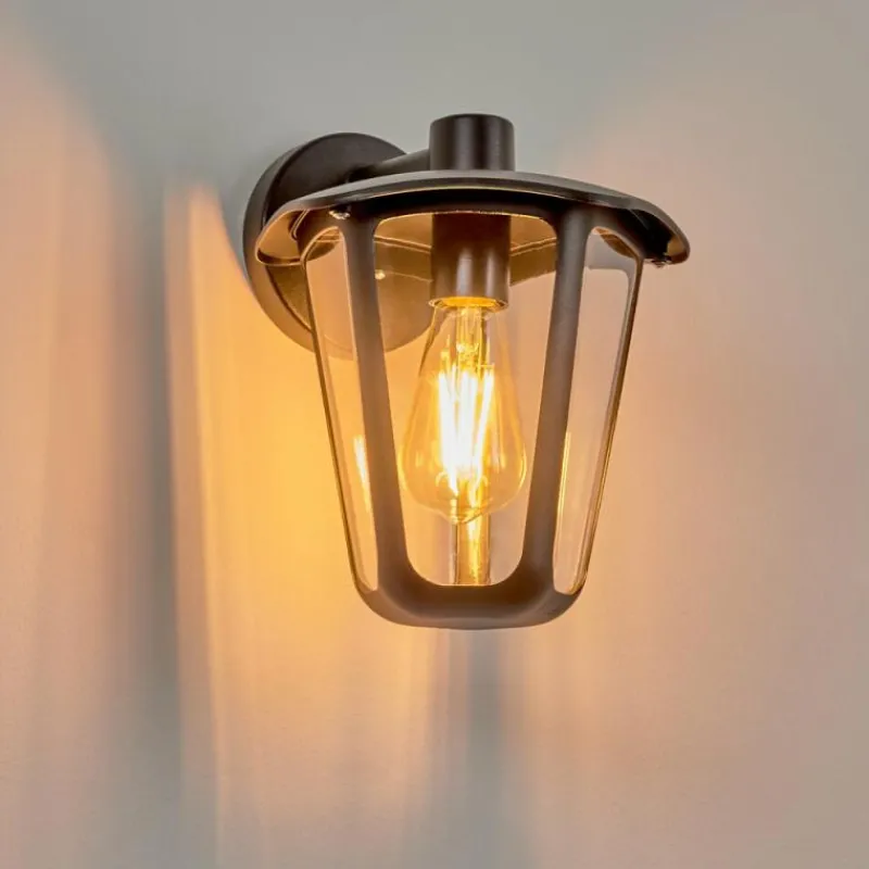 hofstein Applique murale d'extérieur Venneshamm Noir, 1 lumière