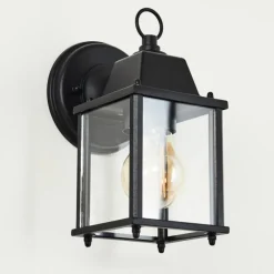 hofstein Applique murale d'extérieur Kasfjord Noir, 1 lumière