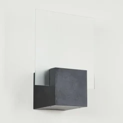 hofstein Applique murale d'extérieur Aasbo LED Noir, 1 lumière