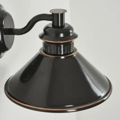 Luminaires Rustiques-hofstein Applique murale d'extérieur Bocholt Brun, Cuivre, Noir, 1 lumière