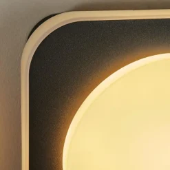 hofstein Applique murale d'extérieur Haga LED Noir, 1 lumière