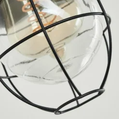 hofstein Applique murale d'extérieur Oricourt Noir, 1 lumière