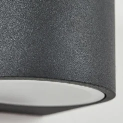 hofstein Applique murale d'extérieur Skaabu Noir, Blanc, 1 lumière