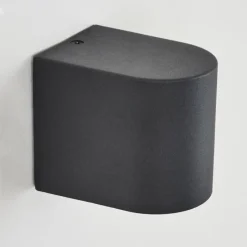 hofstein Applique murale d'extérieur Skaabu Noir, Blanc, 1 lumière