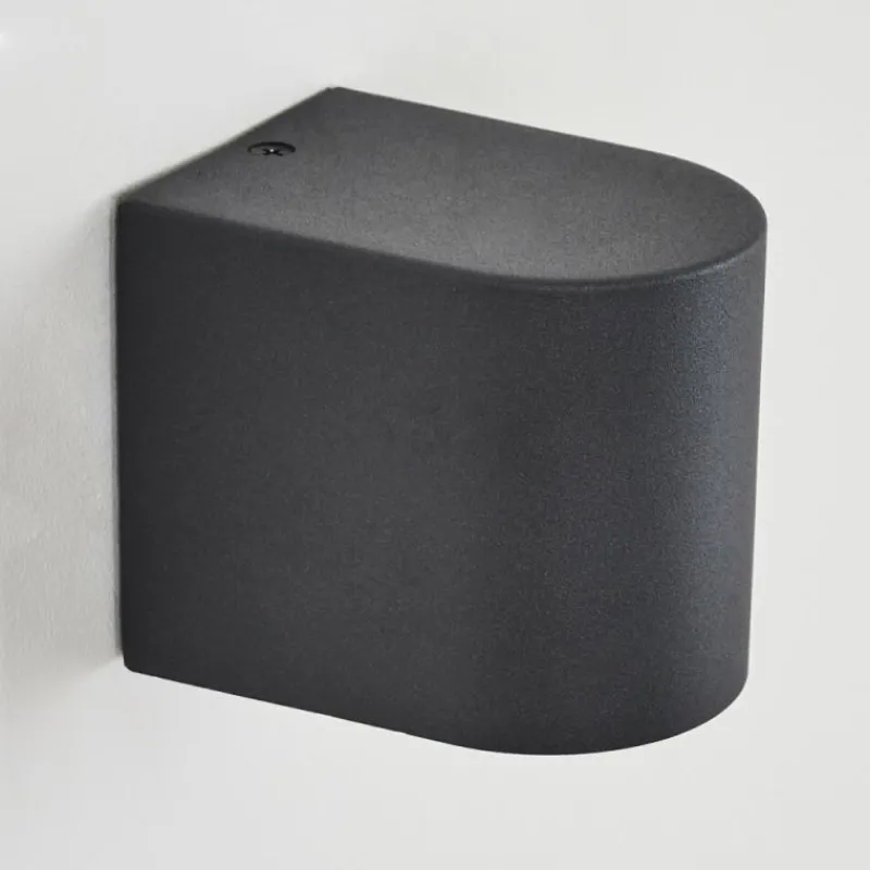 hofstein Applique murale d'extérieur Skaabu Noir, Blanc, 1 lumière