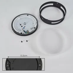 hofstein Applique murale d'extérieur Chiavari LED Anthracite, 1 lumière