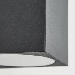 hofstein Applique murale d'extérieur Skaabu Noir, Blanc, 1 lumière