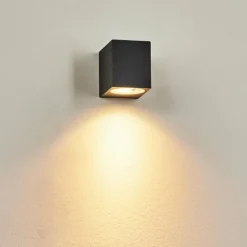 hofstein Applique murale d'extérieur Skaabu Noir, Blanc, 1 lumière