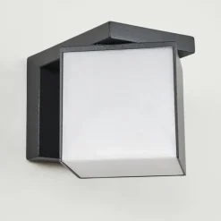 hofstein Applique murale d'extérieur Swanek LED Anthracite, 1 lumière