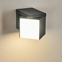 hofstein Applique murale d'extérieur Swanek LED Anthracite, 1 lumière