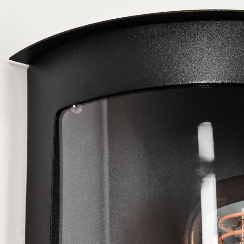 hofstein Applique murale d'extérieur Spitnes Noir, 1 lumière