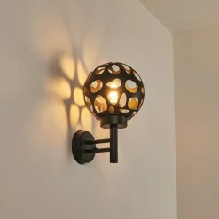 hofstein Applique murale d'extérieur Saaseg Anthracite, 1 lumière