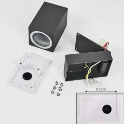 hofstein Applique murale d'extérieur Skaabu Anthracite, 1 lumière