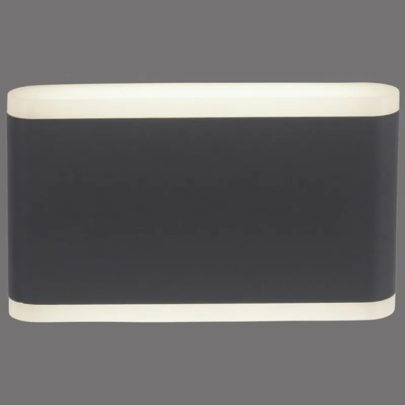Luminaires Paul Neuhaus Applique murale d'extérieur Paul-Neuhaus ELSA LED Anthracite, 2 lumières