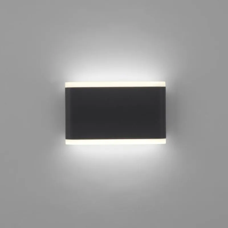 Luminaires Paul Neuhaus Applique murale d'extérieur Paul-Neuhaus ELSA LED Anthracite, 2 lumières
