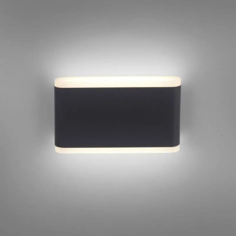 Luminaires Paul Neuhaus Applique murale d'extérieur Paul-Neuhaus ELSA LED Anthracite, 2 lumières