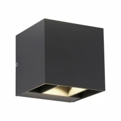 Luminaires Paul Neuhaus Applique murale d'extérieur Paul-Neuhaus BLOCK LED Anthracite, 2 lumières