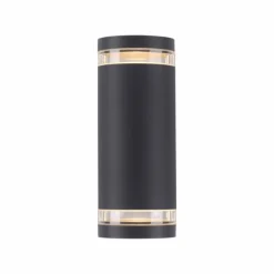 Luminaires Paul Neuhaus Applique murale d'extérieur Paul-Neuhaus KARL Anthracite, 2 lumières