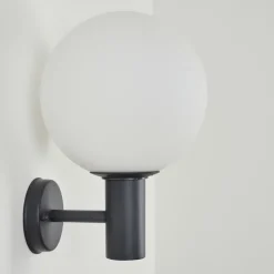 hofstein Applique murale d'extérieur Bubodefo Anthracite, 1 lumière