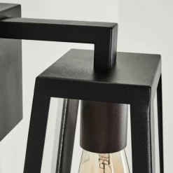 hofstein Applique murale d'extérieur Marobo Noir, 1 lumière