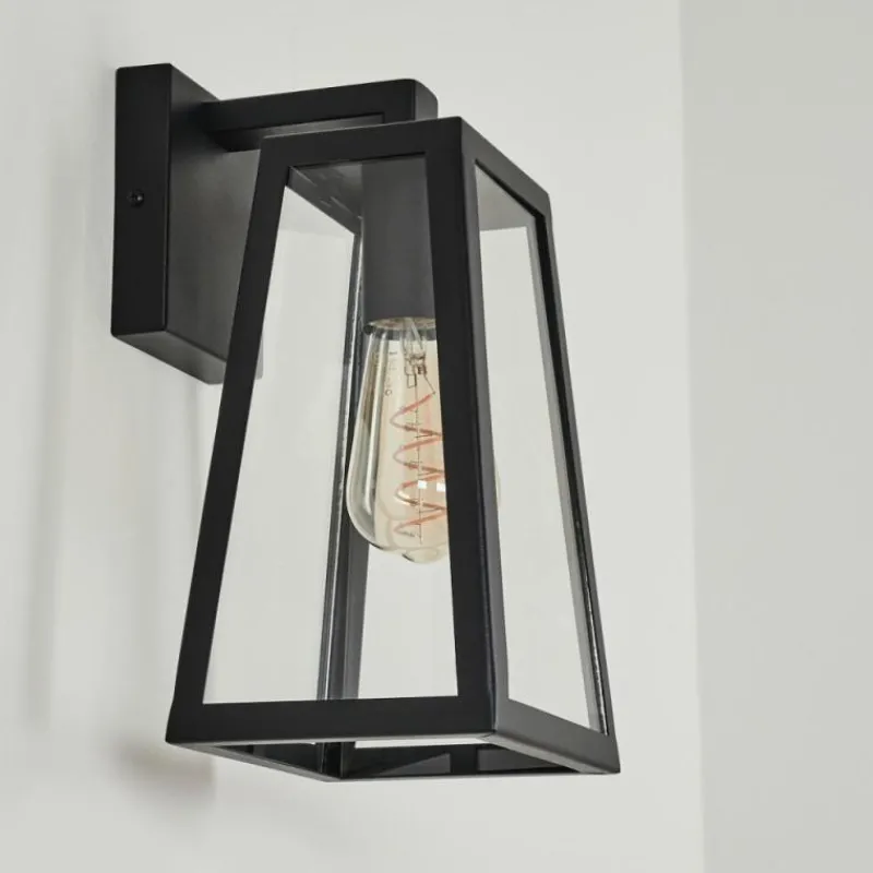 hofstein Applique murale d'extérieur Marobo Noir, 1 lumière