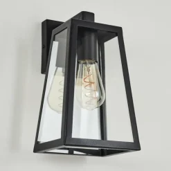 hofstein Applique murale d'extérieur Marobo Noir, 1 lumière