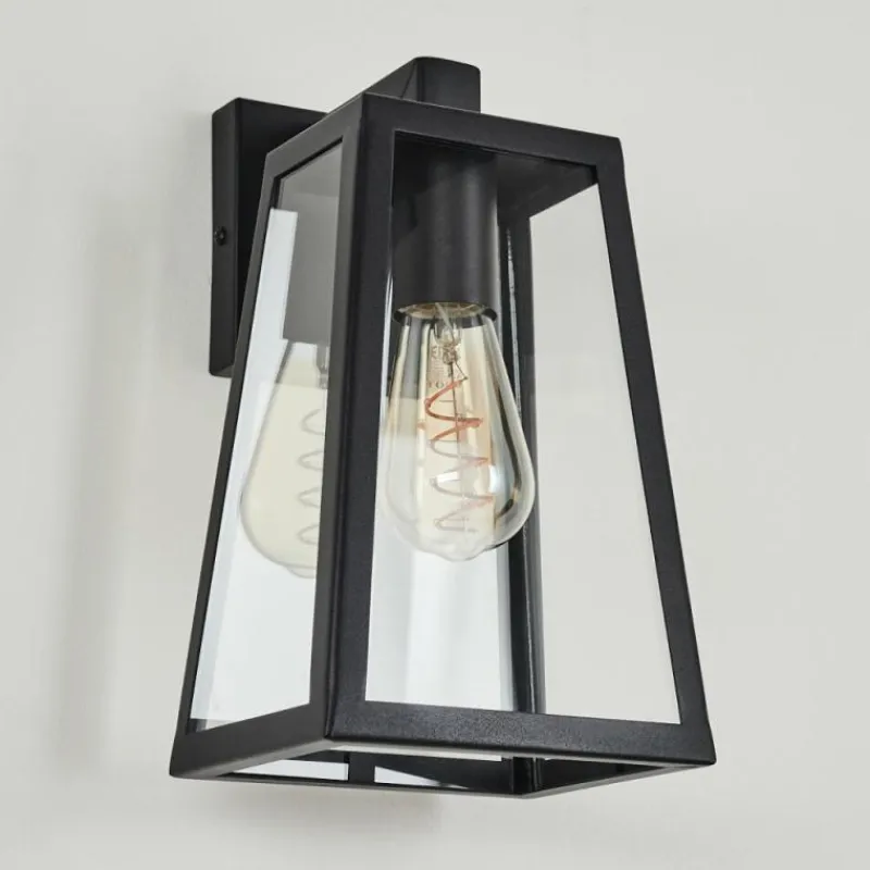 hofstein Applique murale d'extérieur Marobo Noir, 1 lumière