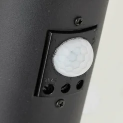 Luminaires Brilliant Applique murale d'extérieur Brilliant-Leuchten Dody Noir, 1 lumière, Détecteur de mouvement