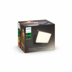 Luminaires Philips Applique murale d'extérieur Philips Hue White Welcome LED Noir, 1 lumière