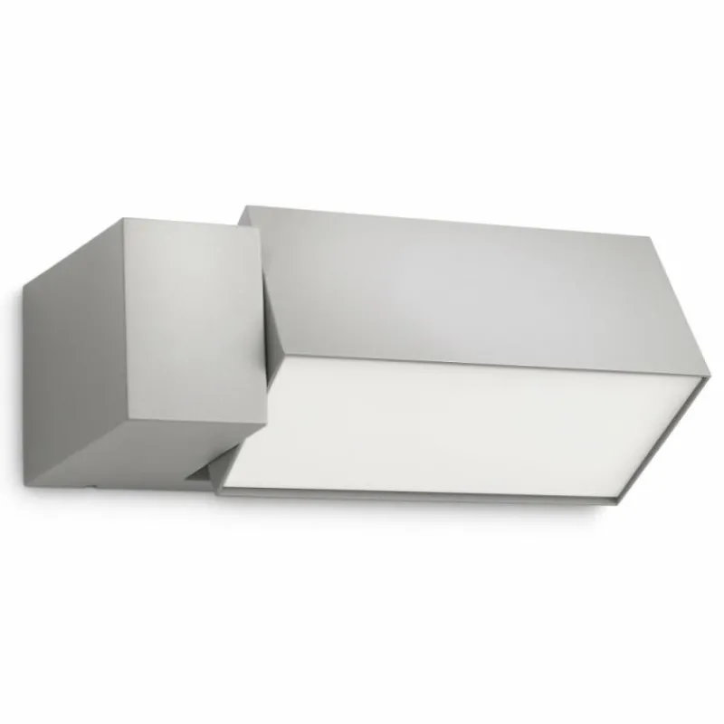Luminaires Philips Applique murale d'extérieur Philips myGarden Border Gris, 1 lumière