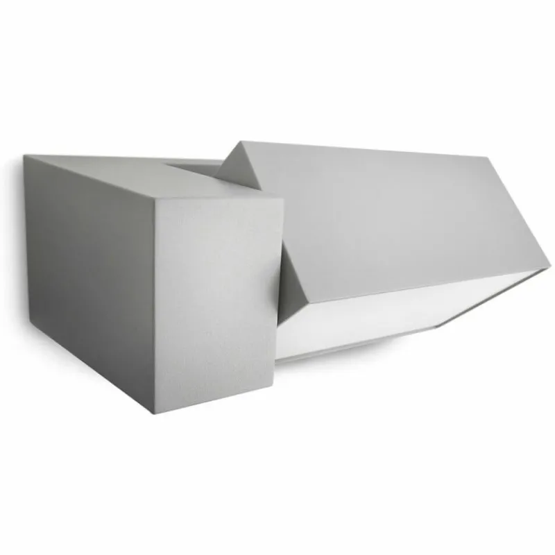 Luminaires Philips Applique murale d'extérieur Philips myGarden Border Gris, 1 lumière