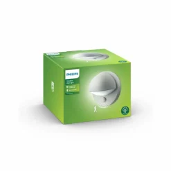 Luminaires Philips Applique murale d'extérieur Philips myGarden June Gris, 1 lumière, Détecteur de mouvement