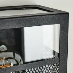 hofstein Applique murale d'extérieur Nelgen Noir, 1 lumière