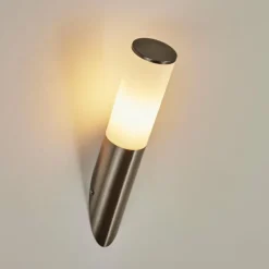 hofstein Applique murale d'extérieur Caserta Nickel mat, 1 lumière