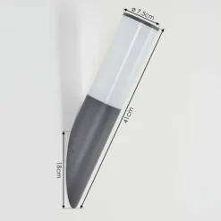 hofstein Applique murale d'extérieur Caserta Anthracite, 1 lumière