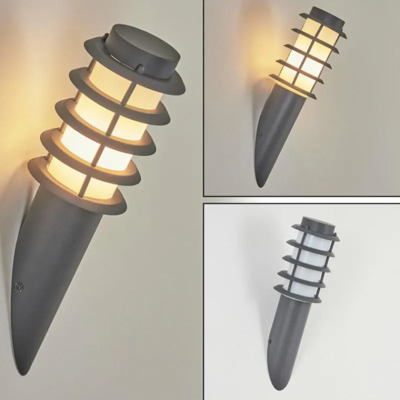 hofstein Applique murale d'extérieur Tunes Anthracite, 1 lumière