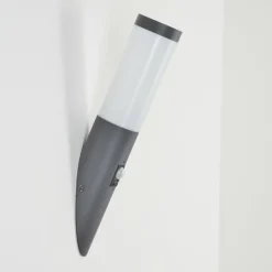 hofstein Applique murale d'extérieur Sessa Anthracite, 1 lumière, Détecteur de mouvement