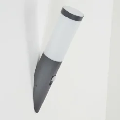 hofstein Applique murale d'extérieur Sessa Anthracite, 1 lumière, Détecteur de mouvement